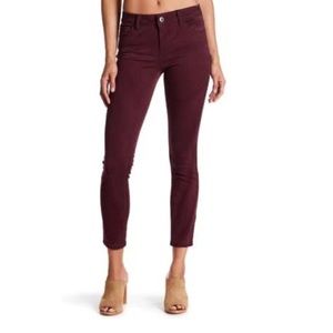 DL 1961 Margaux Twill Jeans in Sangria Sz.‎ 27